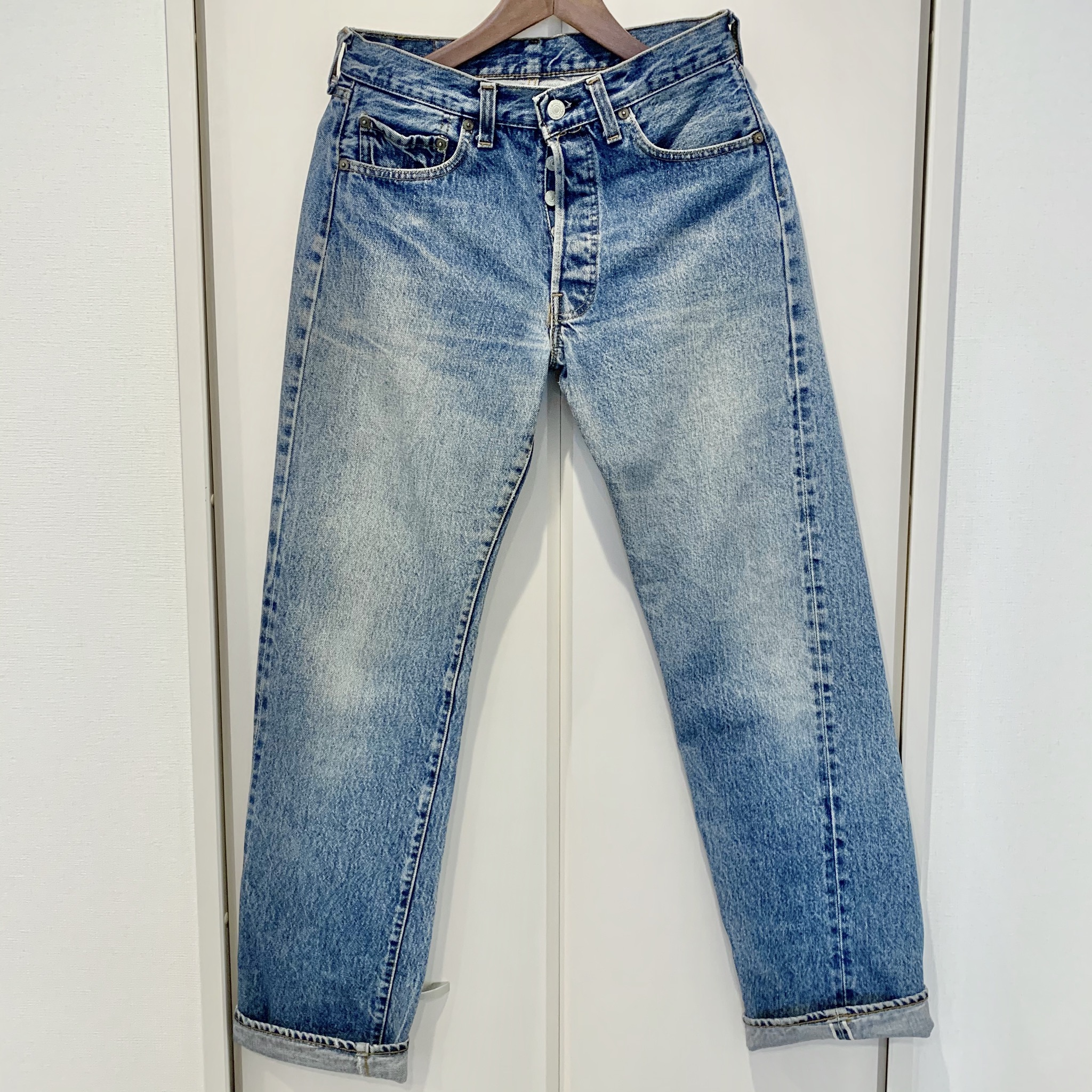 松野屋 キャンバスフラットショルダー Levis リーバイス 501 デニム