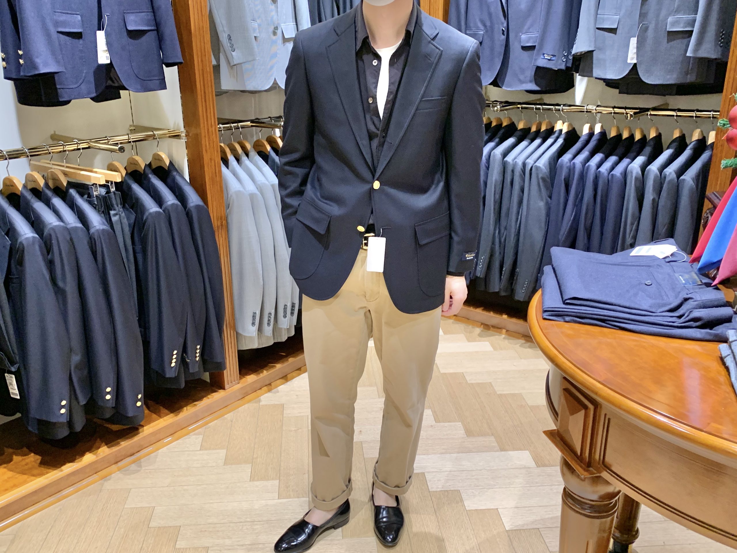 お得日本製】 Brooks Brothers - 新品ブルックスブラザーズ紺ブレ