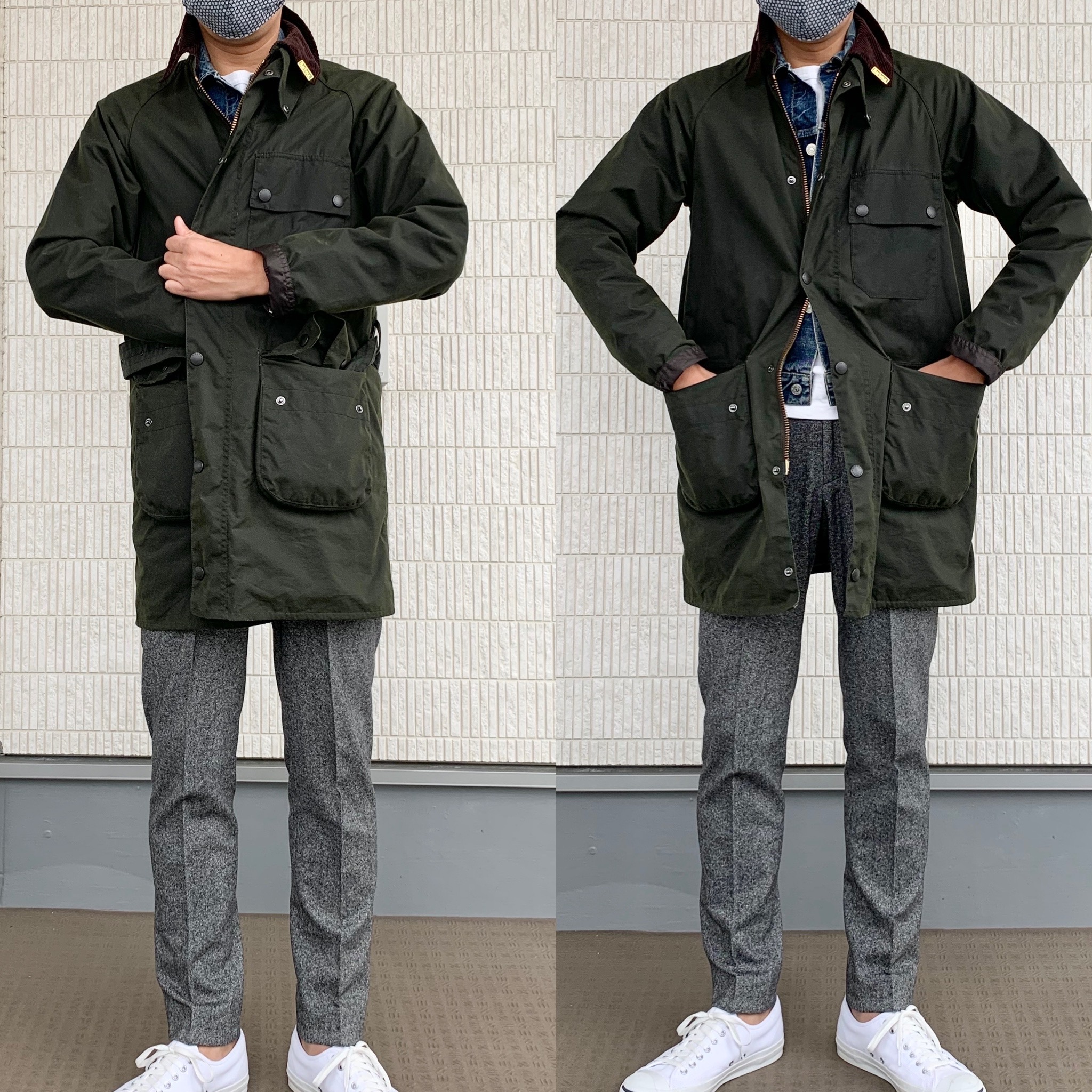 バブアーBarbour ソルウェイジッパーSOLWAY ZIPPER SL - ステンカラー 