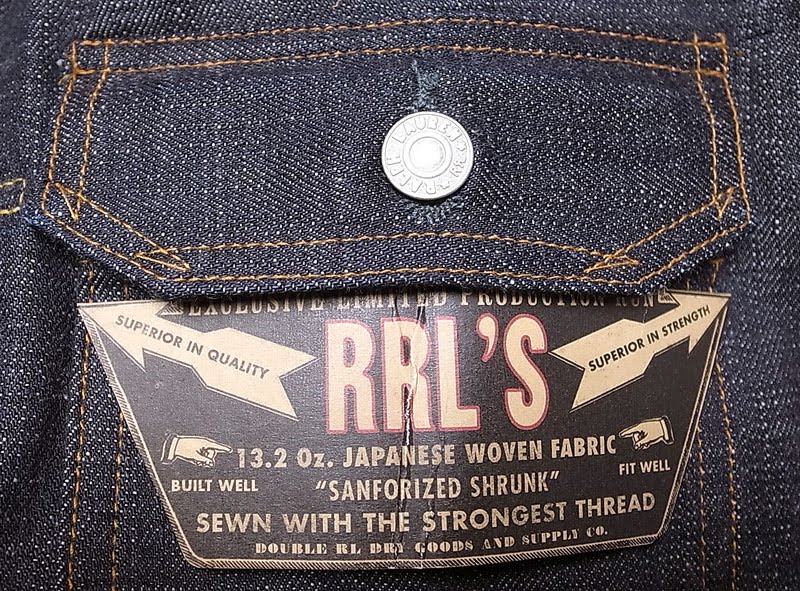 RRL デニムジャケット　USA