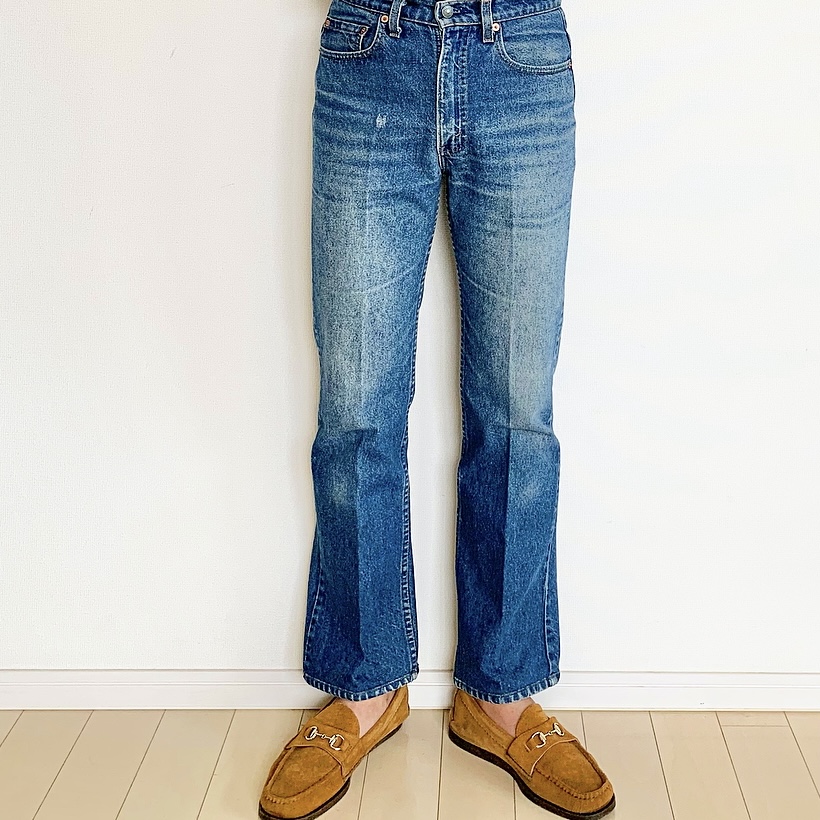 【Levi's】00s リーバイス527 フレア ブーツカットデニム 517系統