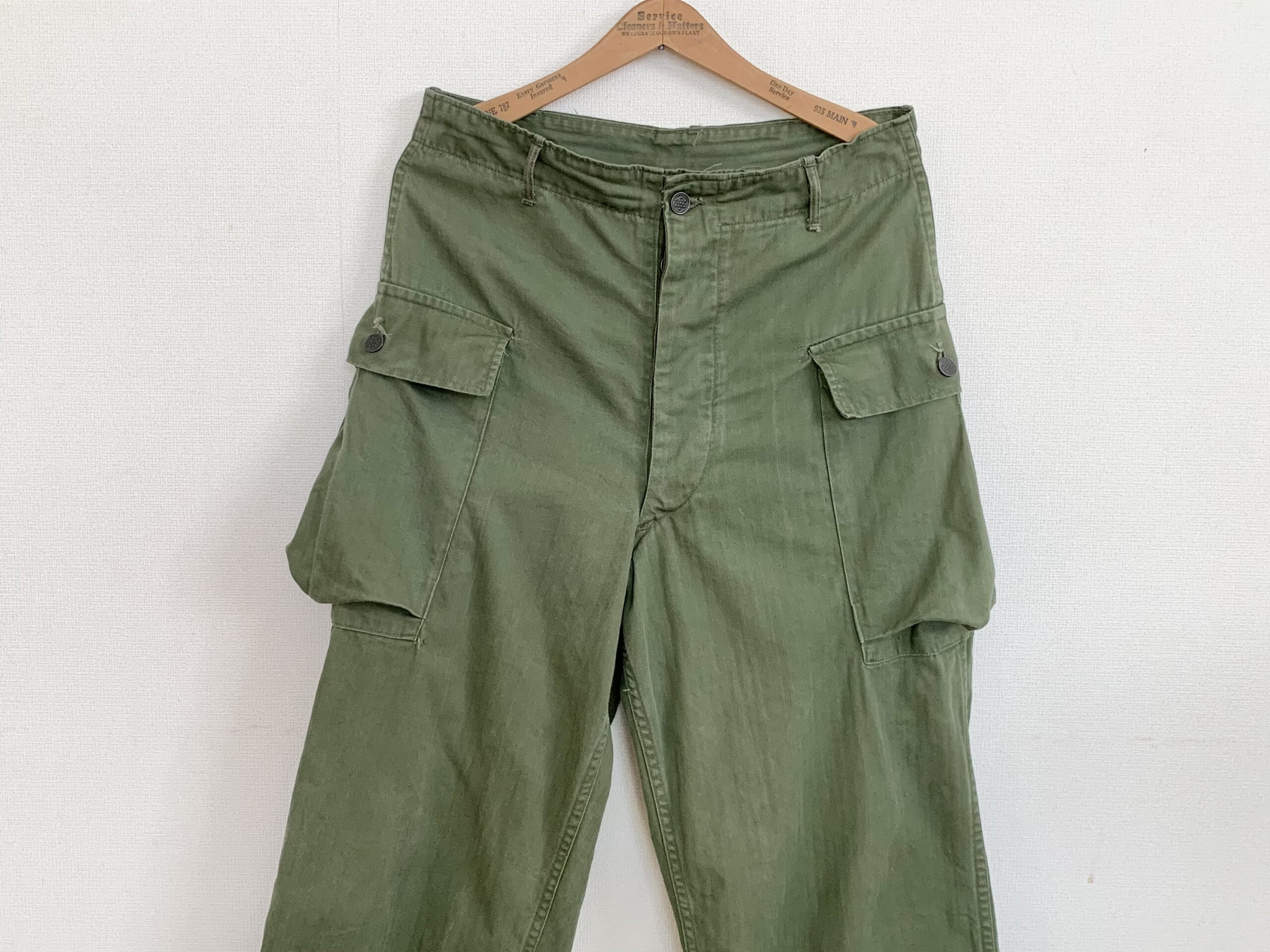 アメリカ軍 M-43 HBTカーゴパンツ vintage us army smcint.com