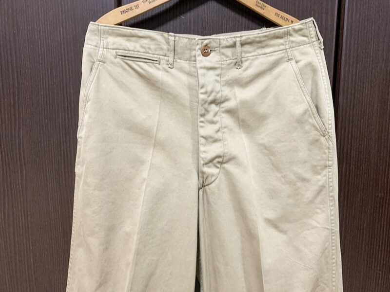 US ARMY vintage chino チノパン 45カーキusmc